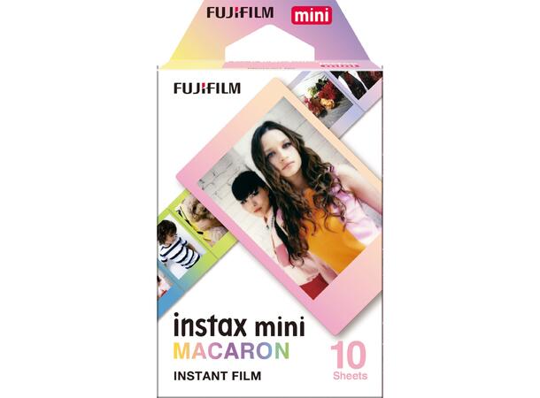Fujifilm Instax Film mini macaron 10ark.Fuji Instax mini/Polaroid PIC300