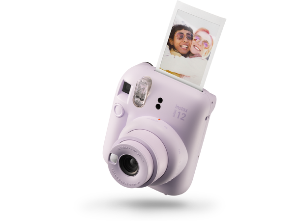 Fujifilm Instax Mini 12 Lilac Purple Kompakt instantkamera. Best i test!