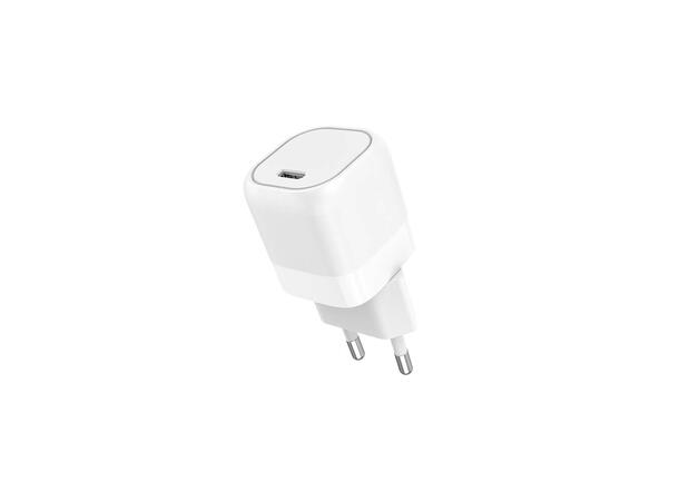 Gear Lader 220V 1xUSB-C PD/PPS 25W Kabel USB-C-USB-C 1m 