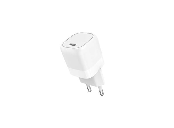 Gear Lader 220V 1xUSB-C PD/PPS 25W Kabel USB-C-USB-C 1m 