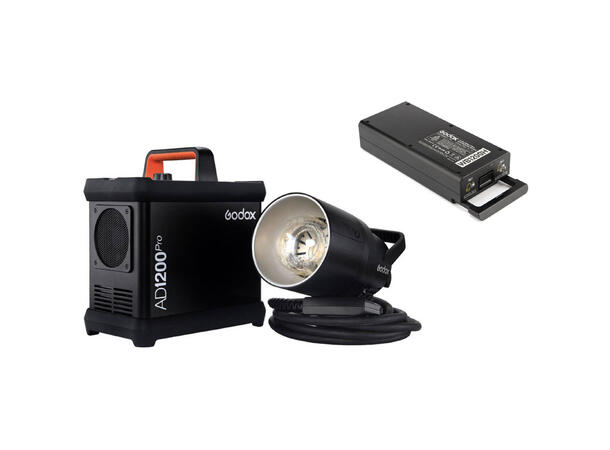 Godox AD 1200PRO kit 1200 Ws rå batterikraft 