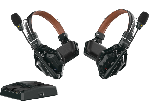 Hollyland C1 Pro Trådløst Intercomsystem Pakke med 2 Noice Cancelling Headset 