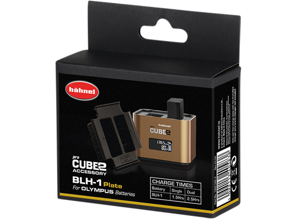 Hähnel ProCUBE 2 Erstatningsplate Plate for Olympus BLH-1 Battery 