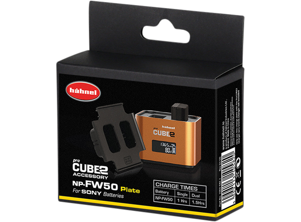 Hähnel ProCUBE 2 Erstatningsplate Plate for Sony NP-FW50 Battery 