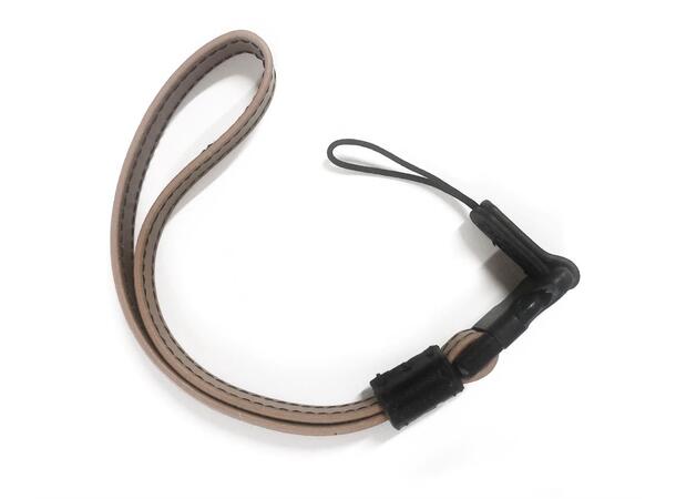 Håndleddsreim i skinn, Brun farge 