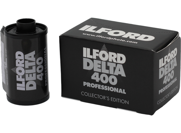 Ilford Delta 400 135-36 Limited Edition 2026. Sort/Hvit-film 400 ASA, 36 bilder 
