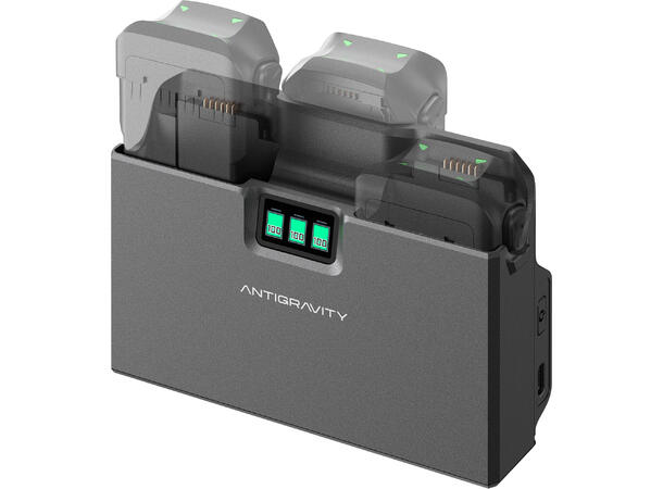 Insta360 Antigravity A1 Charging hub Ladehub for 3x Antigravity A1 batterier 