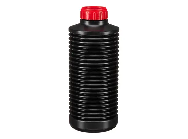 Kaiser trekkspillflaske for fotokjemi 1L Gjør at kjemi holder seg lengre 