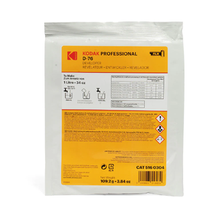Kodak D-76 Fremkaller 1L pulver Fremkaller for sort/hvit-film, 1 liter