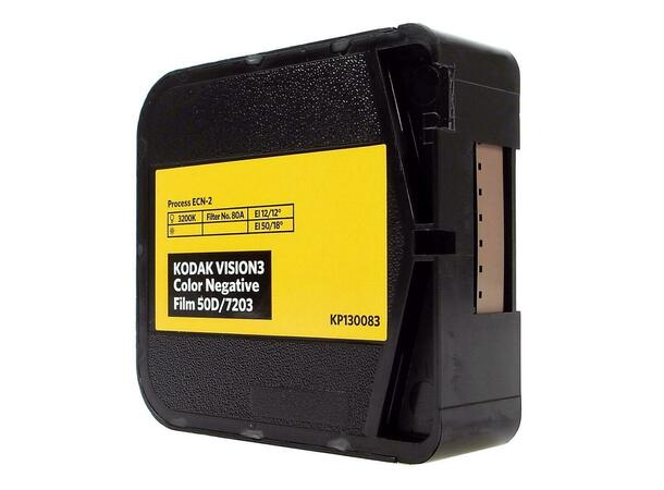 Kodak Vision3 Super 8 50D 7203 AHU Negativ fargefilm, ECN-2, 15 meter 