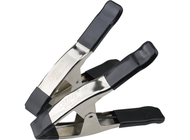 Kupo KCP-359-BK 9in Steel Spring A Clamp 22,5cm Stålklemme, 2 stk 