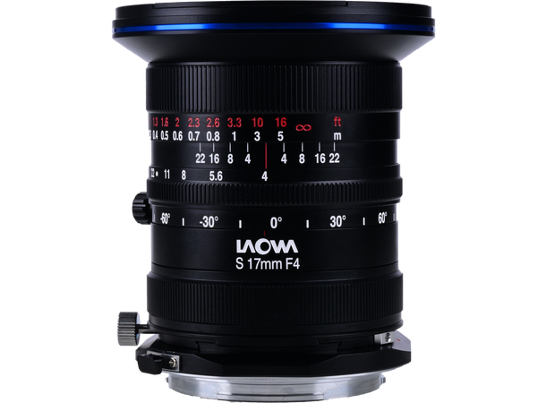Laowa 17mm f/4 Zero-D Shift Fujifilm G Vidvinkel med shift-funksjon 