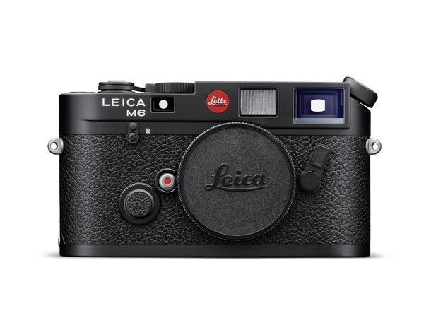 Leica M6 Kamerahus Svart farge, 2022 Gjenutgivelse 