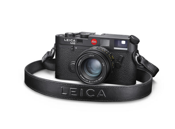 Leica M6 Kamerahus Svart farge, 2022 Gjenutgivelse 