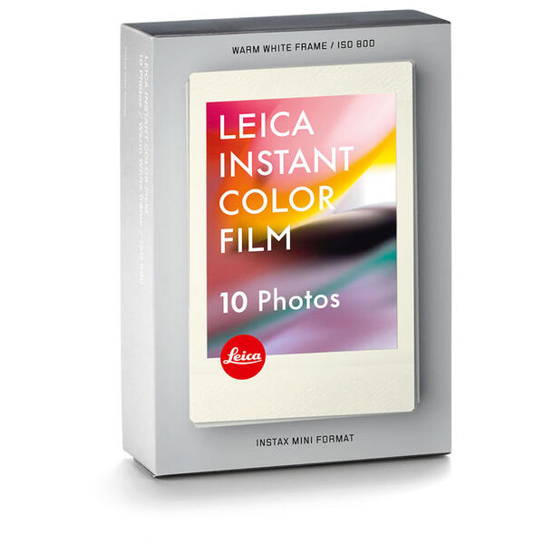 Leica SOFORT Warm White Color 1x10 Single Film Pack (mini, 10 bilder)