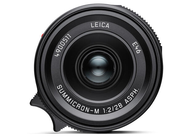Leica Summicron-M 28mm f/2 ASPH Svart anodisert finish, 2023 versjon 