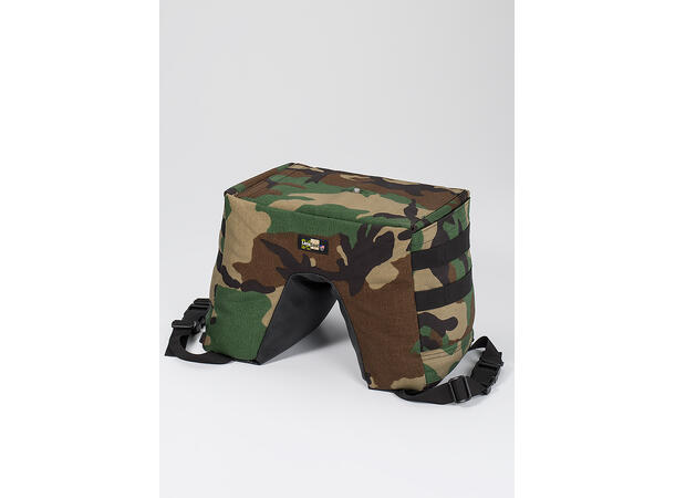 Lenscoat Lenssack Pro Beanbag FG Høy bean bag, Forest Green Camo 