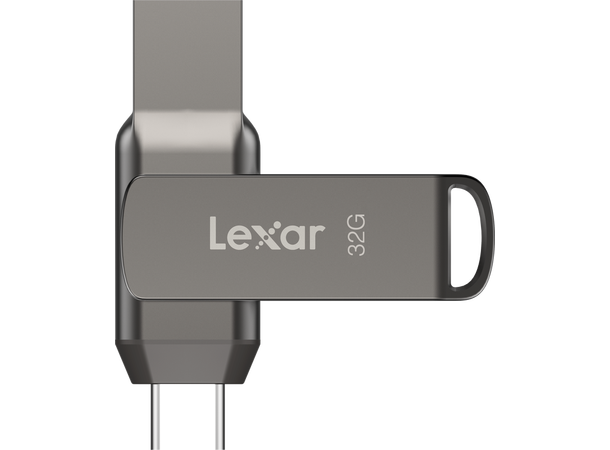 Lexar Dual Drive D400 32 GB Minnepinne USB-C & USB-A, 100MB/s read 