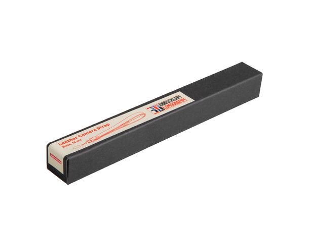 Lomography Black Leather Wrist Strap Solid reim i skinn for håndledd 