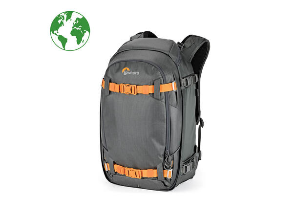 Lowepro Whistler BP 350 AW II GL Grey Robust og værbestandig 