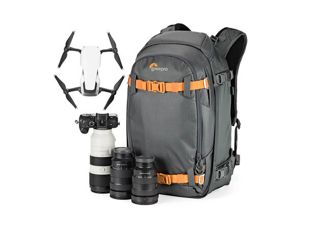 Lowepro Whistler BP 350 AW II GL Grey Robust og værbestandig 