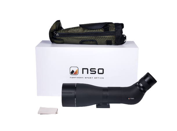 NSO Ekbacken 20-60x85 APO + stativ Spottingscope + Manfrotto MVH500/MT190X3 