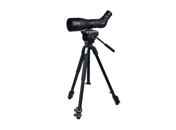 NSO Ekbacken 20-60x85 APO + stativ Spottingscope + Manfrotto MVH500/MT190X3 