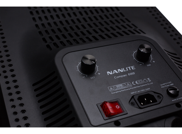 Nanlite Compac 68B Bi-color LED lys Kompakt og kraftig LED-lys 