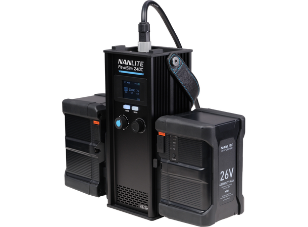 Nanlite Pavoslim 240C LED panel Tynt og Kraftig Fullfarge LED-panel 