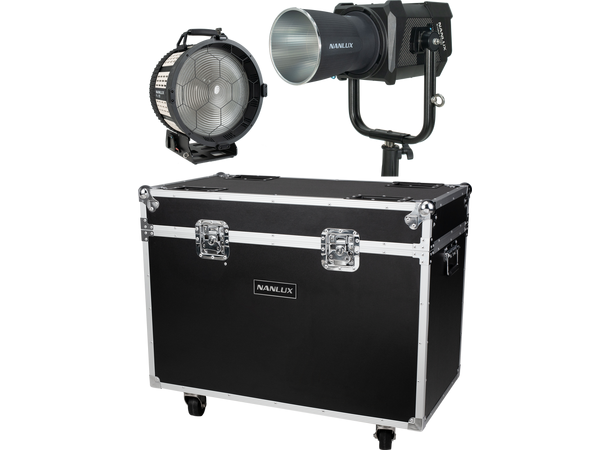 Nanlux Evoke 1200 Spot Light Kit Med Flightcase og FL-35 Fresnel