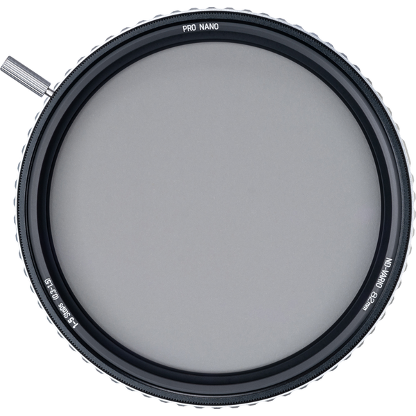 Nisi ND-Vario 1-5 Stop True Color 62mm Variabelt gråfilter fra 1-5 stopp