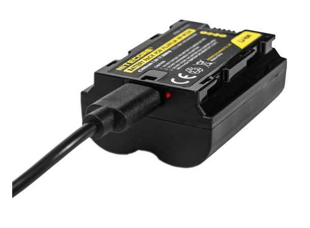 Nitecore NP-W235C USB-C Ladbart batterialternativ NP-W235 