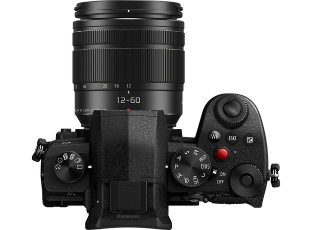 Panasonic Lumix G97 med 12-60mm 3.5-5.6 20,3MP, UHD 4K30p, V-log L, IBIS 