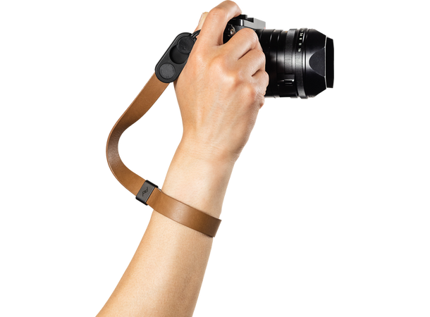 Peak Design Cuff Leather strap Tan Håndleddreim i skinn 