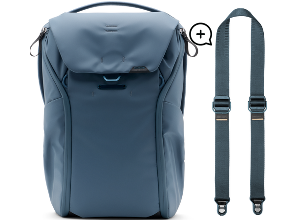 Peak Design Everyday Backpack 30L + Reim Inkludert Slide Lite - 30L Ocean 