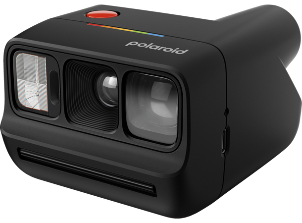 Polaroid Go Gen 3 Kamera Sort Kompakt og lett instantkamera 