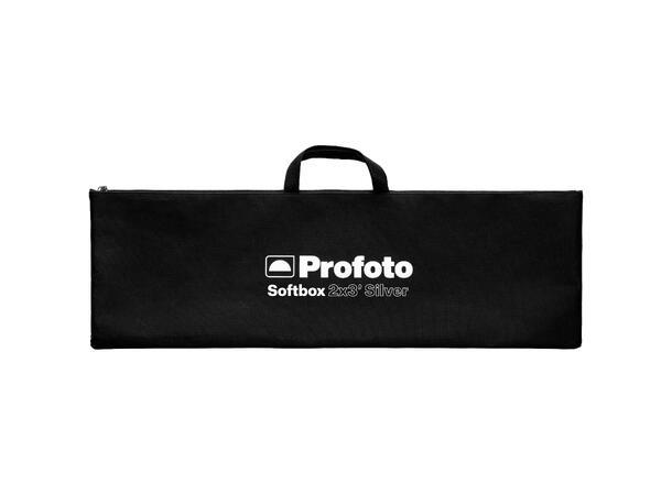 Profoto Softbox 2x3’ Silver Lett å slå opp og legge i sammen 