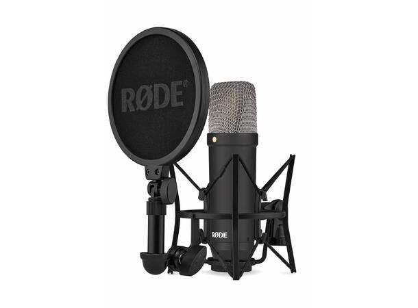 Røde NT1 Signature Series (svart) Svart, studiokondensatormikrofon