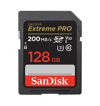 Sandisk SD Extreme Pro 128 GB 200MB/s