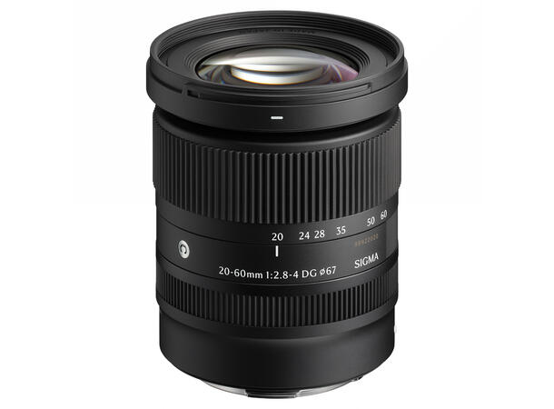 Sigma 20-60MM F2.8-4 DG C L-fatning Ultravidvinkel fra 20mm 