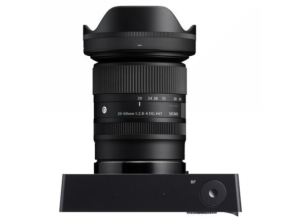 Sigma 20-60MM F2.8-4 DG C L-fatning Ultravidvinkel fra 20mm 