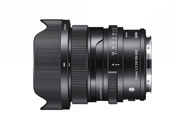 Sigma 24mm F/2 DG L-fatning Kompakt videvinkel laget av metall 