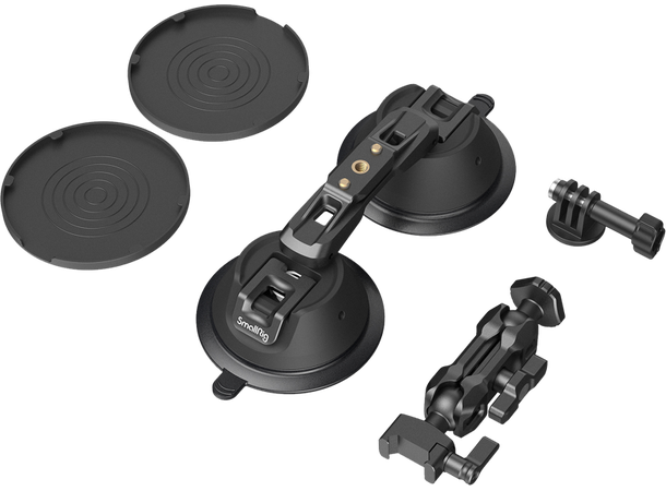 Smallrig 3566 Sugekopp Dual Med Kamerafeste SC-2K 