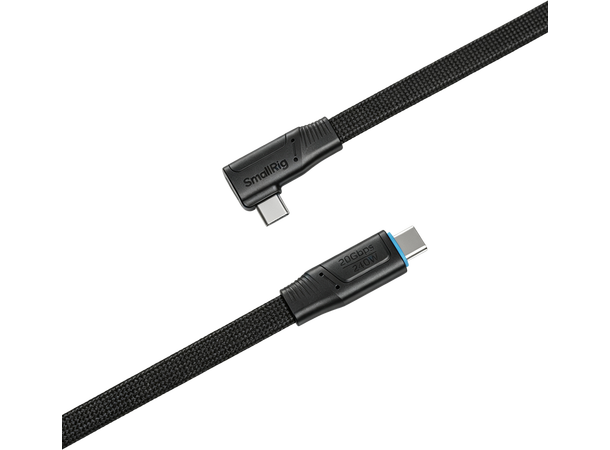 Smallrig 5615 USB-C Self-Coiling kabel Self-Coiling USB-C Cable (60cm 240w) 