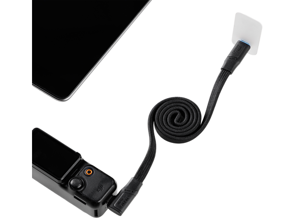 Smallrig 5615 USB-C Self-Coiling kabel Self-Coiling USB-C Cable (60cm 240w) 