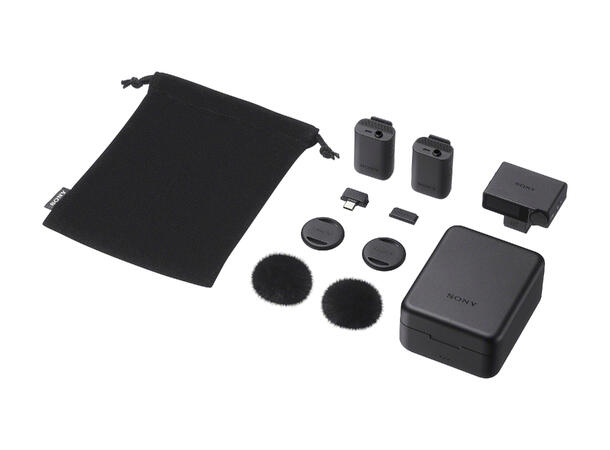 Sony ECM-W5T 2 Sendere - 1 Mottaker, 32-bit float 