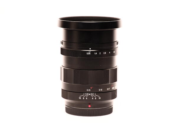 Voigtlander 17.5mm f/0.95 Nokton BRUKT BRUKT, Se beskrivelse, for MFT 