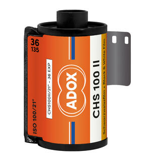 Adox CHS 100 II 135-36 ISO 100, S/H-film, 36 eksp.