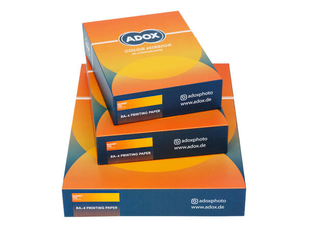 Adox Color Mission RA-4 RC 30,5x40,6 cm 50 ark. High Gloss. Grad: Normal (3) 