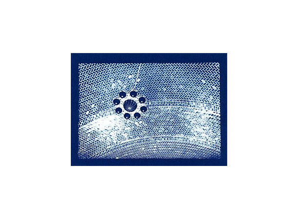 Blue Sunprints Cyanotype Paper 11x14" Akvarellpapir. Pakke med 12 ark. 28x36cm 